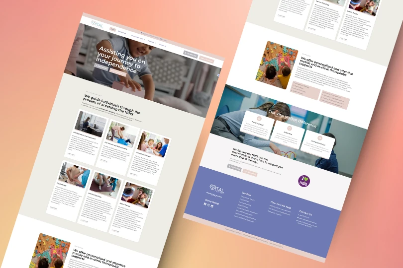 NDIS Website Design and Marketing